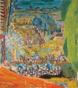Landschaft mit rotem Dach (Le Cannet)