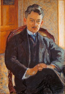 Porträt von G.B. Georges Besson: Kunstkritiker und Sammler von Pierre Bonnard