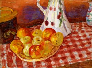 Rote und gelbe Äpfel von Pierre Bonnard