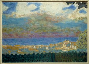 Sturmhimmel über Cannes von Pierre Bonnard