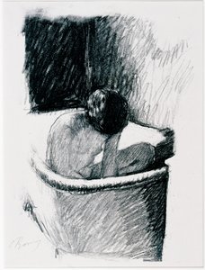 Das Bad, ca. 1925 von Pierre Bonnard