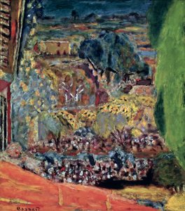 Das rote Dach in Le Cannet, 1945