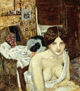 Das ruhende Modell, ca. 1910 von Pierre Bonnard