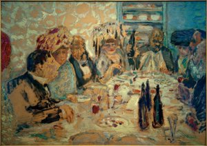 Ein Abendessen bei Vollard oder der Keller von Vollard von Pierre Bonnard