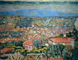 Ansicht von Le Cannet, Dächer (Alpes Maritimes, Provence-Alpes-Côte d