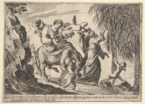 Engel geben einem Kind Datteln, 1610-42
