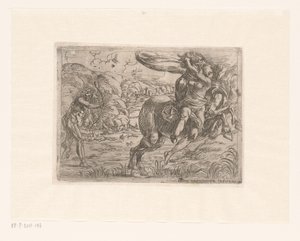 Herkules rettet Deïanira vor Nessus von Pierre Brebiette