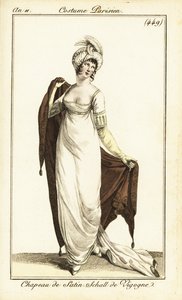 Merveilleuse im Opernkleid, Paris