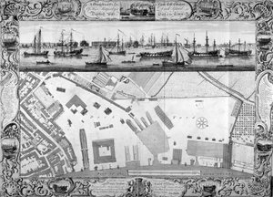 Deptford Docks, London, 1753