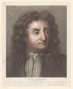 Porträt von Jean de La Fontaine