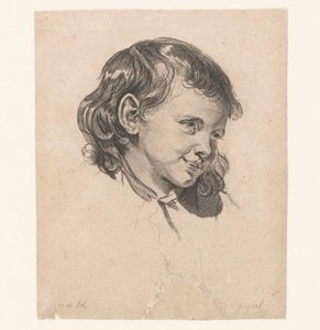 Kopf eines Kindes, nach rechts gewandt von Pierre Charles Ingouf