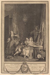 Die Sitten der Zeit von Pierre Charles Ingouf after Sigmund Freudenberger