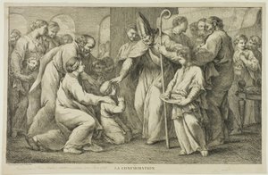 Die Konfirmation von Pierre Charles Tremolieres