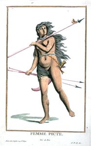 Eine piktische Frau aus 