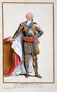 Graf de Daun, General der Armeen des Heiligen Römischen Reiches (1705-66) aus Receuil des Estampes, representant les Rangs et les Dignites, suivant le Costume de toutes les Nations existantes