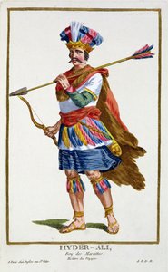 Hyder Ali (1722-82) aus 