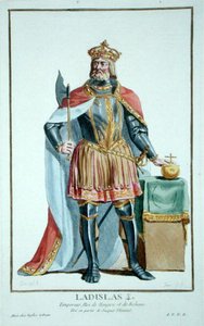 Ladislaw I. (1040-95) König von Böhmen aus 