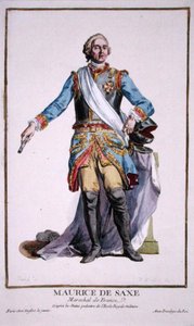 Moritz von Sachsen (1696-1750) aus 