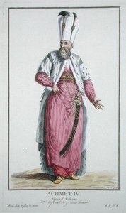 Sultan Achmet IV (r.1603-17) aus 