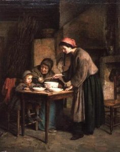 Häuserinneres von Pierre Edouard Frere