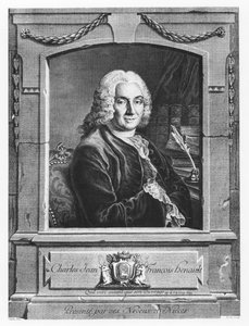 Porträt von Charles Jean François Hénault von Pierre Etienne Moitte