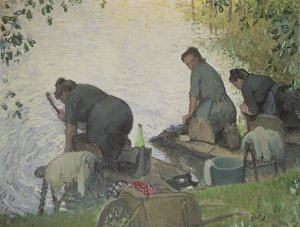 Die Wäscherinnen von Pierre Eugene Montezin