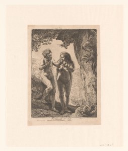 Adam und Eva von Pierre François Basan
