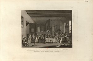 In einem revolutionären Komitee während der Schreckensherrschaft, 1802