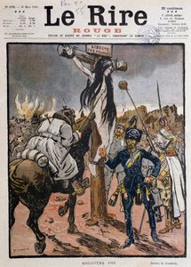 Die Freiheit der Völker gekreuzigt („Golgatha 1918“) von Pierre Georges Jeanniot