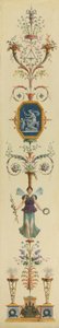 Dekoratives Panel von Pierre II Rousseau