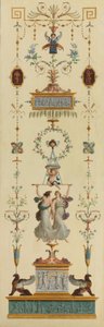 Dekoratives Panel von Pierre II Rousseau
