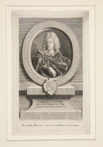 Charles Jérôme de Cisternay du Fay (1662-1723) von Pierre Imbert Drevet
