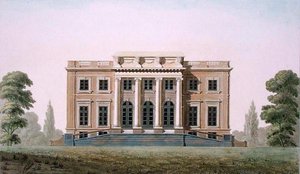 Schloss von Wannegem nahe Oudenaarde, aus 