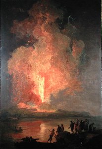 Ausbruch des Vesuvs von Pierre Jacques Volaire
