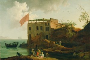 Ansicht von Gaiola, ca. 1770-90