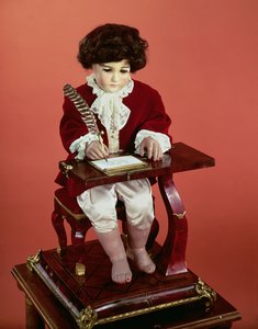 Der Schreiber, ein Automat von Pierre Jaquet-Droz (1721-90) von Pierre Jaquet Droz