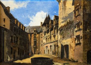 Ansicht des Innenhofs des Château de Pau