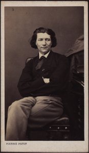 Porträt des Dramatikers Victorien Sardou von Pierre Lanith Petit