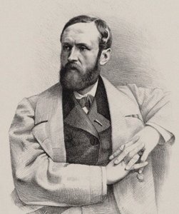 Porträt des Organisten und Komponisten Louis James Alfred Lefébure-Wely