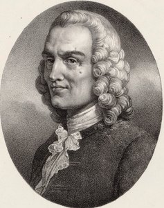 Porträt des Komponisten Jean-Philippe Rameau 1683-1764 von Pierre Louis Henri Grevedon