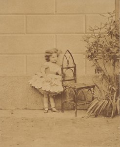 Encore la chaise rustique, 1860er Jahre von Pierre Louis Pierson