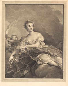 Die Nacht vergeht, die Morgenröte erscheint von Pierre Maleuvre after Jean Marc Nattier