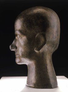 Büste von Baudelaire, Bronze von Pierre Maurice Raymond Duchamp Villon