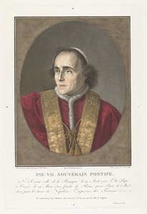 Porträt von Papst Pius VII