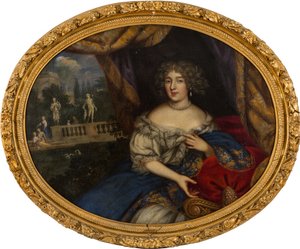 Françoise-Athénaïs de Rochechouart, Marquise de Montespan 1640-1707 von Pierre Mignard