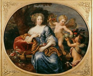 Madame de Montespan, Mätresse von Ludwig XIV von Pierre Mignard