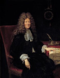 Porträt von Edouard Colbert, Marquis de Villacerf (1628-1699), Superintendent der Gebäude von König Ludwig XIV von Pierre Mignard