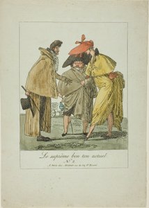 Tafel Zwei aus Der höchste aktuelle Modetrend von Pierre Nolasque Bergeret