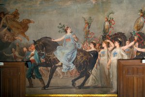 Fresko „Der Triumph der Republik“