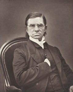 Émile Littré, französischer Lexikograf und Philosoph von Pierre Petit